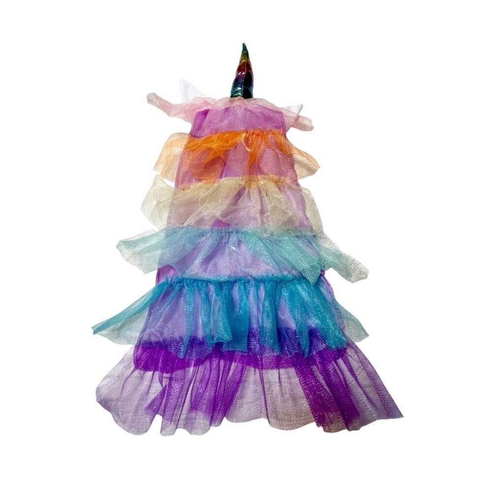 NEW Rainbow Unicorn Tulle Costume Headband Youth